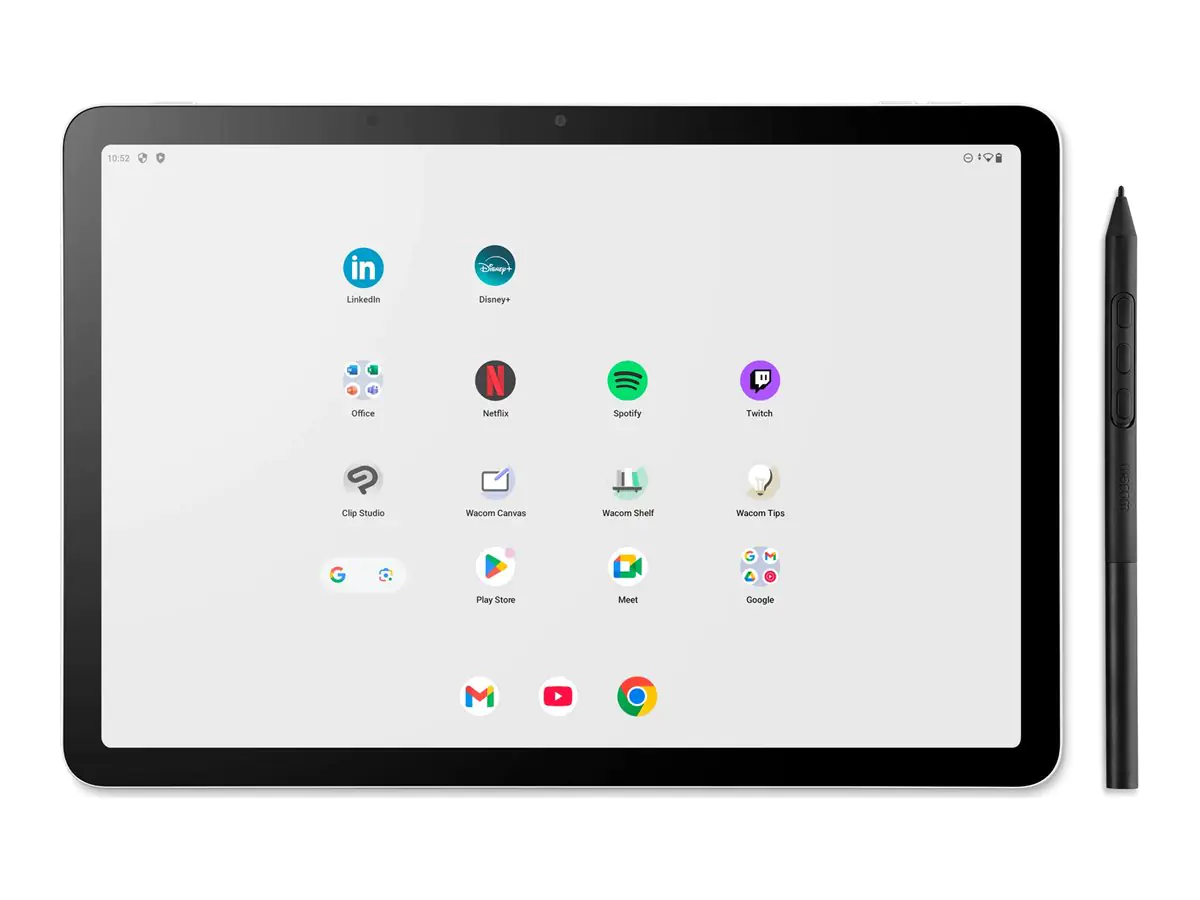 Wacom MovinkPad 11 - Digitalisierer mit LED-Display - 24.3 x 15.9 cm - Multi-Touch (10-Punkt) DTHA116CL0B
