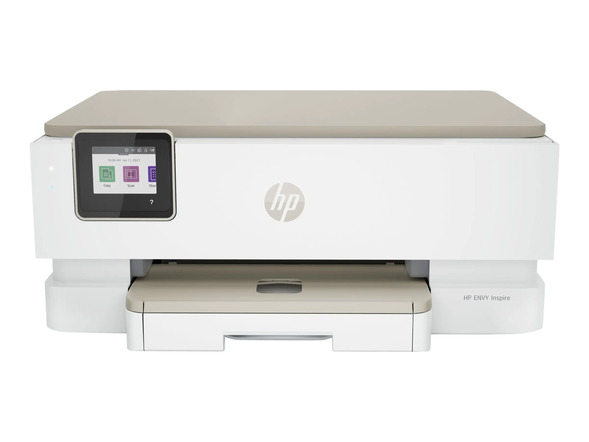 HP ENVY Inspire 7224e All-in-One - Multifunktionsdrucker - Farbe - Tintenstrahl - 216 x 297 mm (Original) - A4/Legal (Medien) - bis zu 13 Seiten/Min. (Kopieren) - bis zu 15 Seiten/Min. (Drucken) - 125 Blatt - USB 2.0, Wi-Fi(ac), Bluetooth - Portobello - m