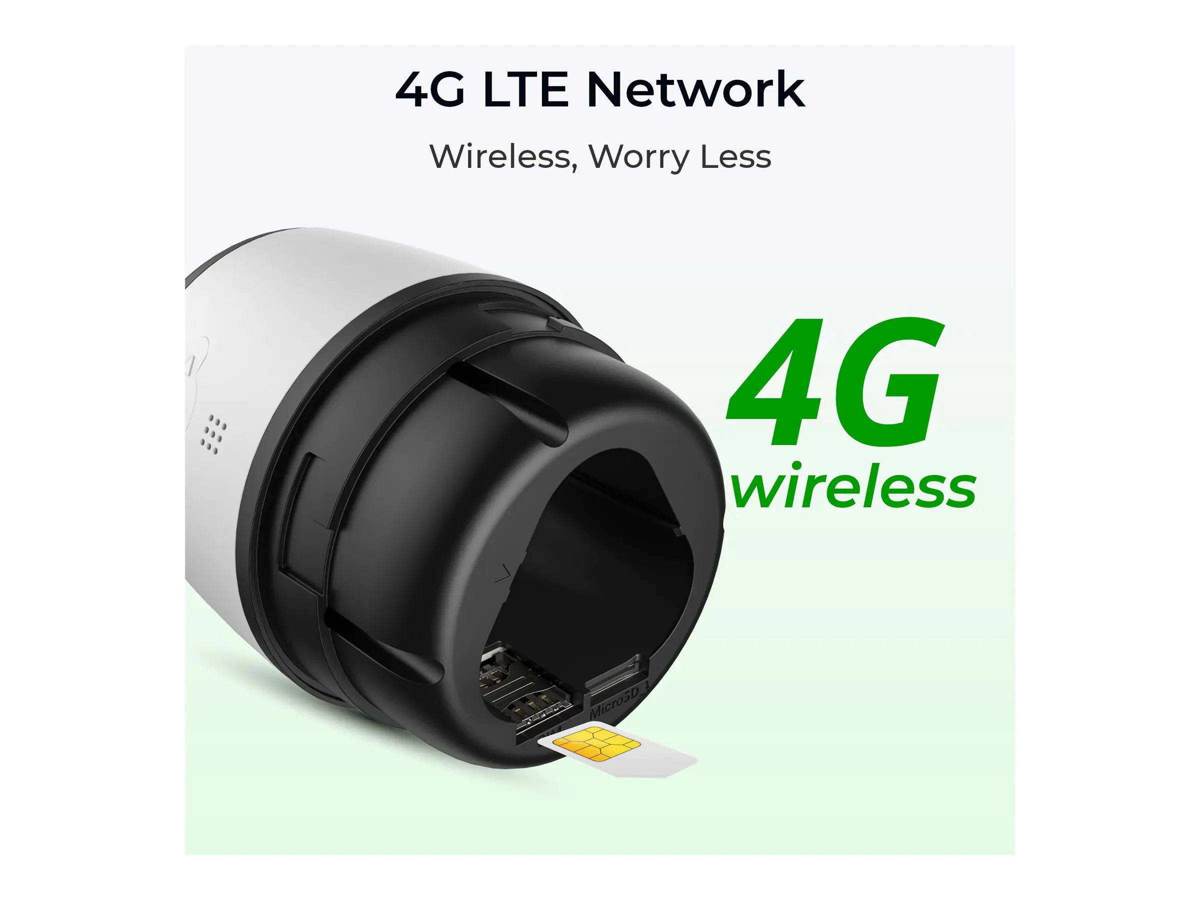 Reolink Go Series Plus - Netzwerk-Überwachungskamera - Kugel - wetterfest - Farbe (Tag&Nacht) B4GB2K01