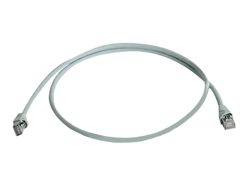 Telegärtner MP8 FS 600 - Patch-Kabel - RJ-45 (M) zu RJ-45 (M) - 1 m - SFTP - CAT 7 - Hellgrau, RAL 7035