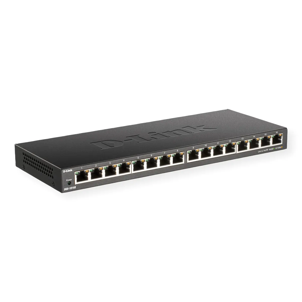 D-Link DGS 1016S - Switch - unmanaged - 16 x 10/100/1000 DGS-1016S/E