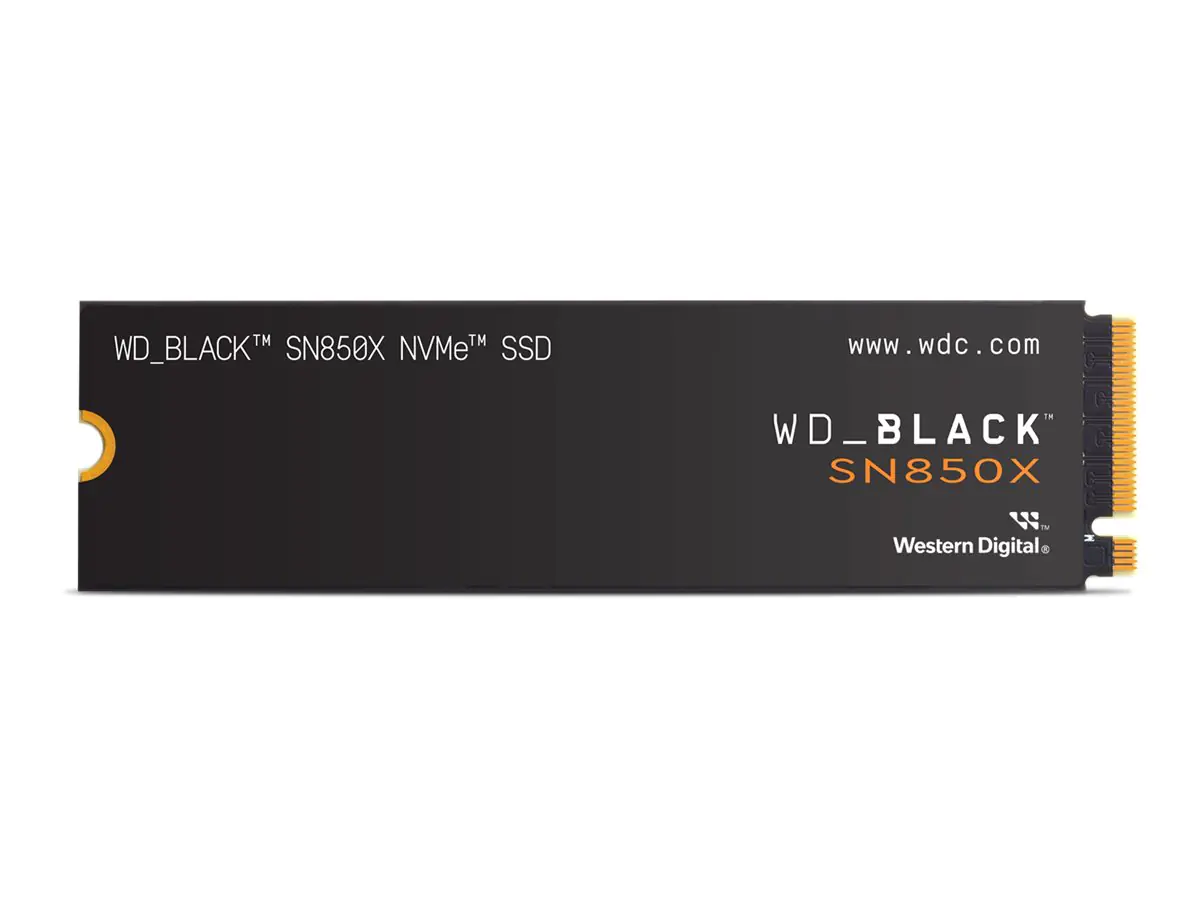 WD_BLACK SN850X WDS100T2X0E - SSD - verschlüsselt - 1 TB - intern - M.2 2280 - PCIe 4.0 x4 (NVMe) - TCG Opal Encryption 2.01 - für Sony PlayStation 5