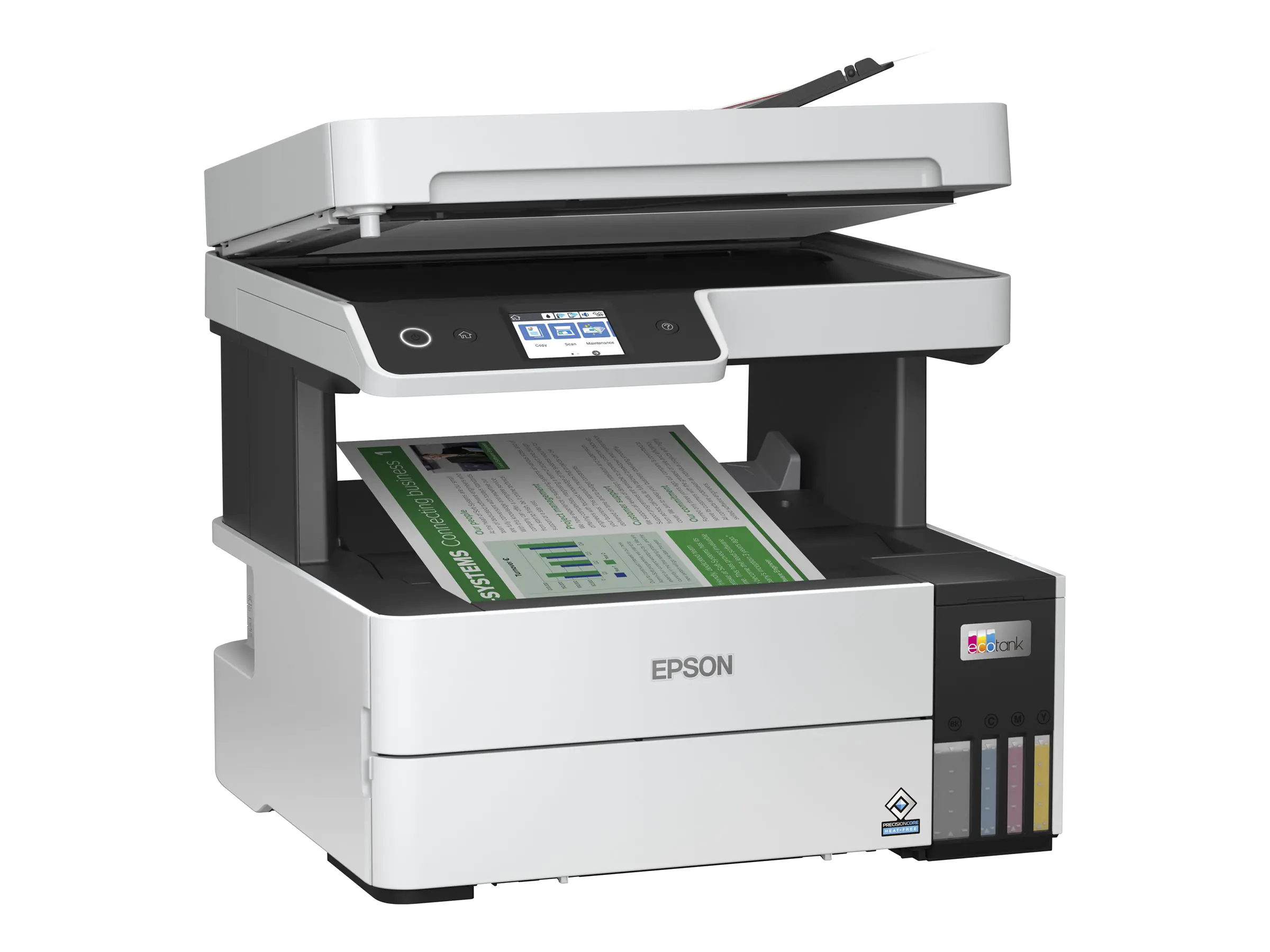 Epson EcoTank ET-5150 - Multifunktionsdrucker - Farbe - Tintenstrahl - A4/Legal (Medien) C11CJ89402