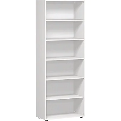 Geramöbel Regal Flex 6OH 6Böden 800x2.160x400mm ws S-386001-W