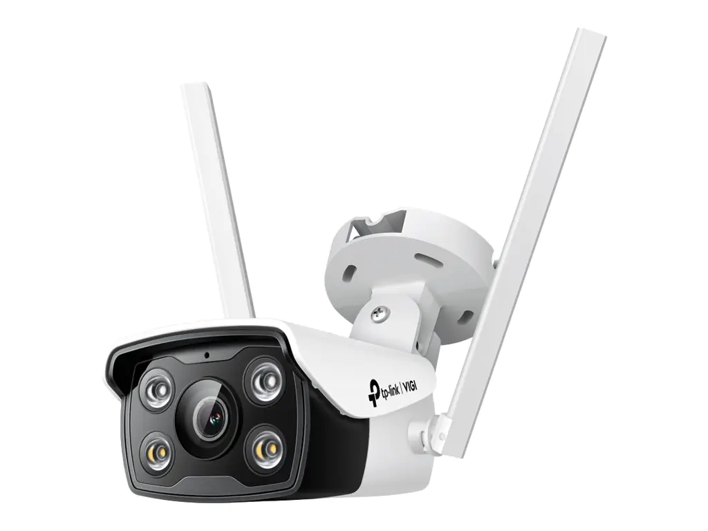 TP-Link VIGI C340-W V1 - Netzwerk-Überwachungskamera - Bullet - Außenbereich - wetterfest - Farbe (Tag&Nacht) - 2560 x 1440 - M12-Anschluss - feste Brennweite - Audio - drahtlos - Wi-Fi - LAN 10/100 - H.264, H.265, H.265+, H.264+ - DC 12 V