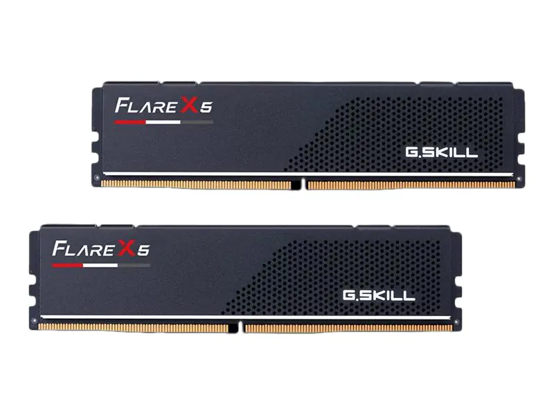 G.Skill Flare X5 - DDR5 - Kit - 32 GB: 2 x 16 GB - DIMM 288-PIN Low Profile - 6000 MHz / PC5-48000 - CL32 - 1.35 V - ungepuffert - non-ECC - mattschwarz