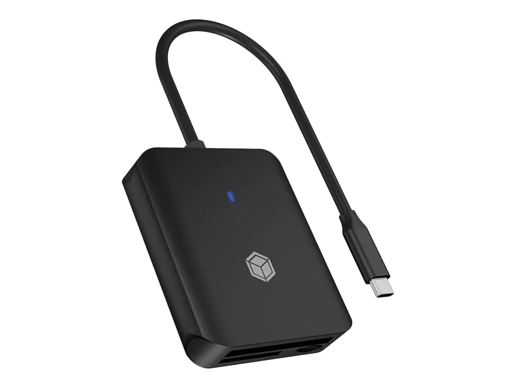 ICY BOX IB-CR403-C3 - Kartenleser (SD, microSD, CFast Card) - USB-C 3.2 Gen 1