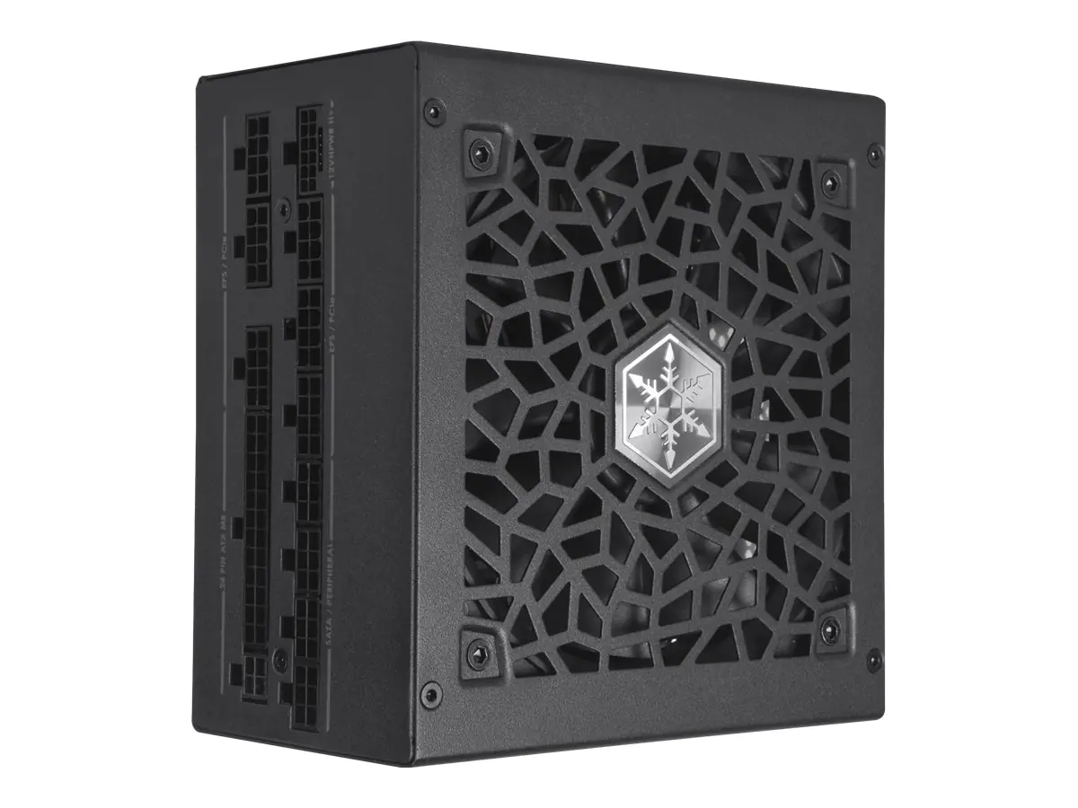 SilverStone HELA 1300R Platinum - Netzteil (intern) - ATX12V 3.0/ EPS12V 2.92 - Wechselstrom 100-240 V - 1300 Watt - aktive PFC - Schwarz