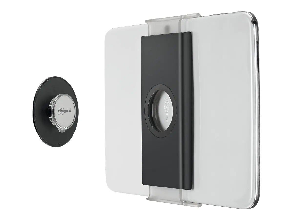 Vogel’s RingO TMS 1010 universal tablet wall mount - Befestigungskit (Halter, 2 Wandhalterungssockel) - für Tablett - Aluminium - Schwarz - Bildschirmgröße: 17.8-33 cm (7"-13") - Wandmontage