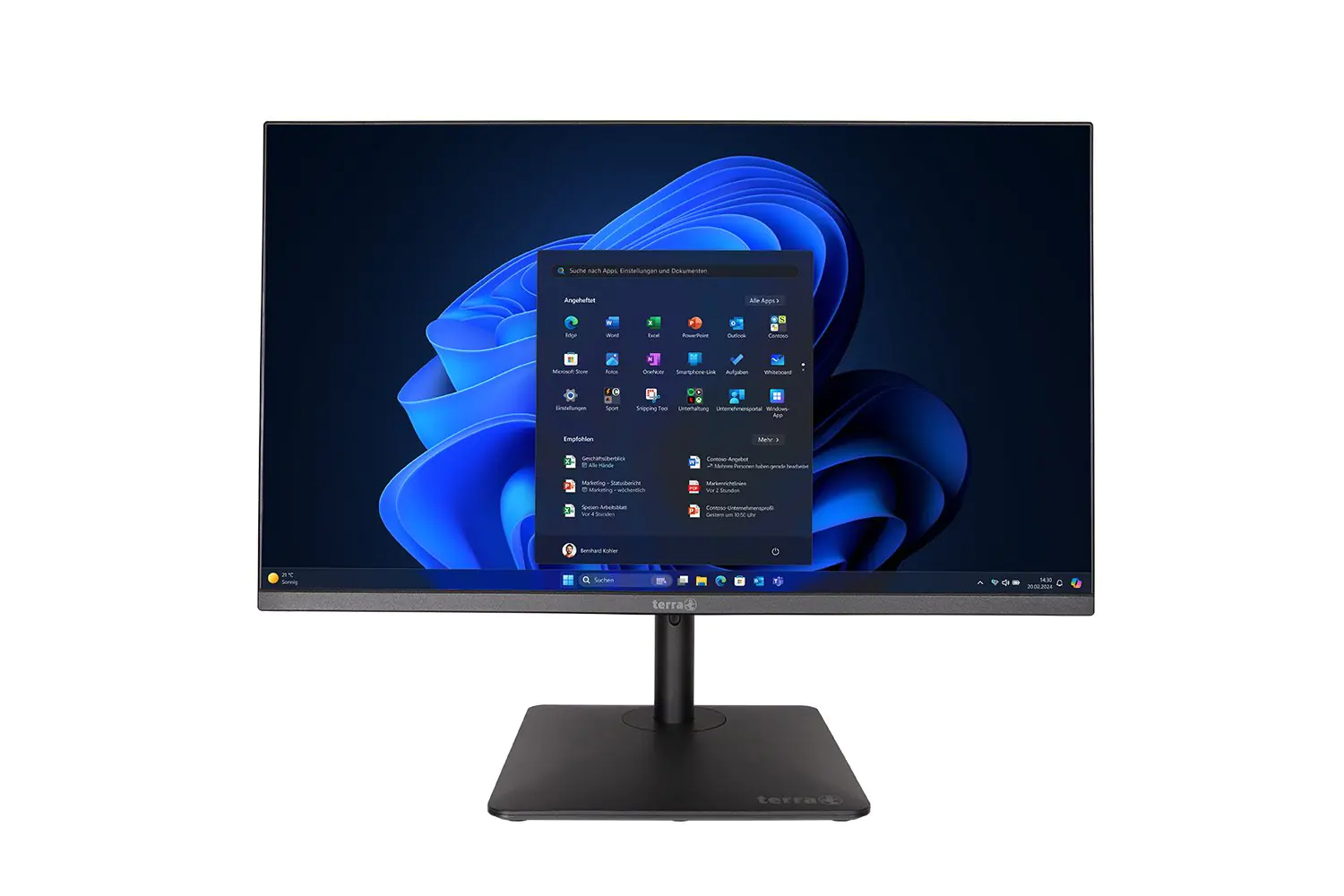 TERRA AIO 2401 1000190 - All-in-One mit Monitor - 4,7 GHz