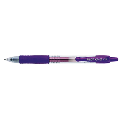 PILOT Gelroller BL-G2-7-V 2605008 0,4mm Druckmechanik violett PILOT Gelroller BL-G2-7-V 2605008 0,4mm Druckmechanik violett