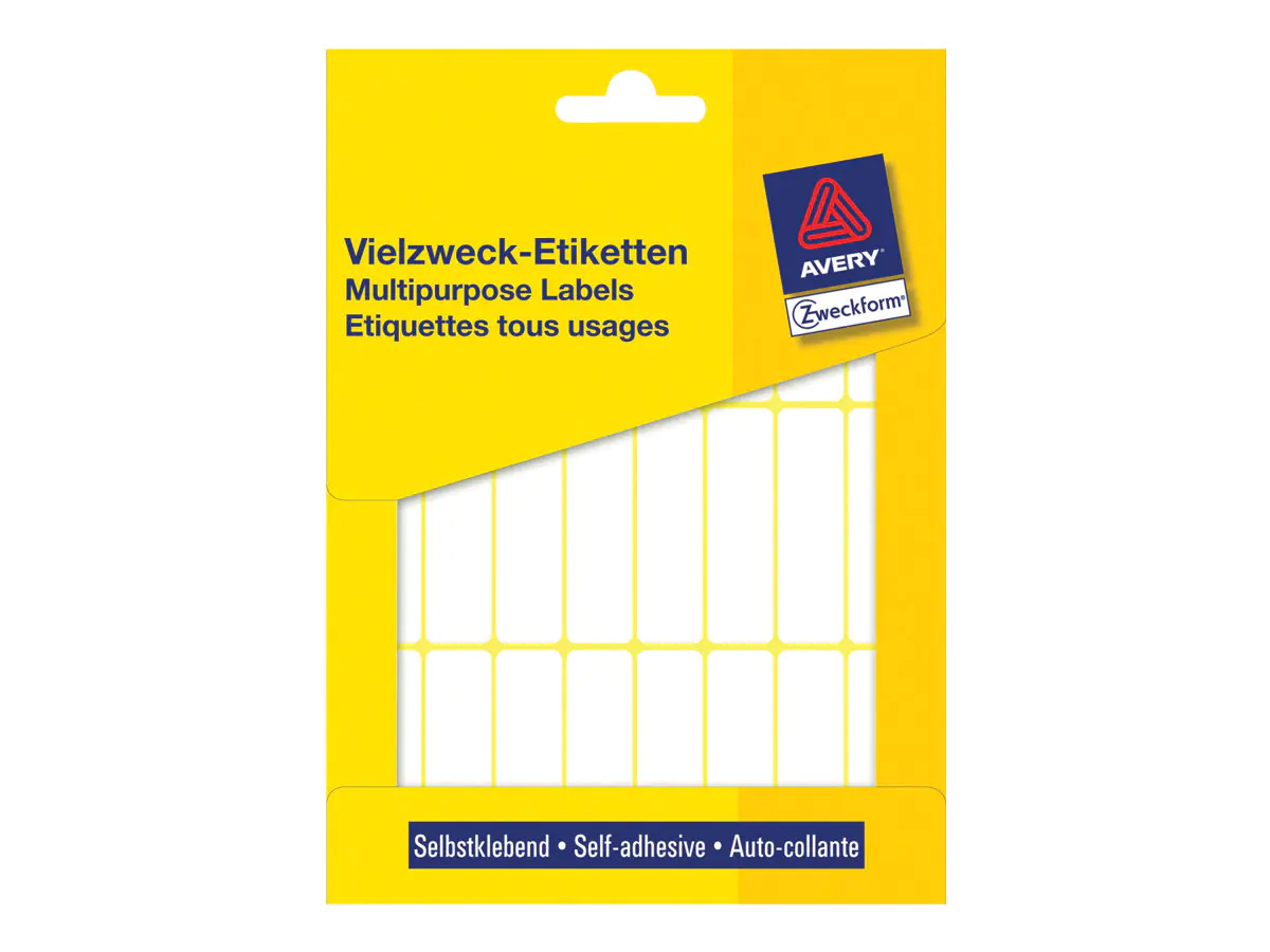 Avery Zweckform Vielzwecketikett 3336 50x14mm weiß 672 St./Pack.