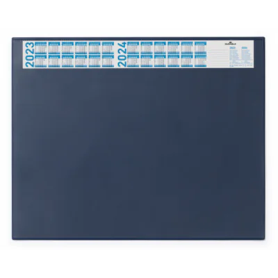 DURABLE Schreibunterlage 720407 520x650mm Jahreskalender dunkelblau DURABLE Schreibunterlage 720407 520x650mm Jahreskalender dunkelblau