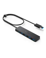 Anker Ultra Slim - Hub - 4 x SuperSpeed USB 3.0 - Desktop