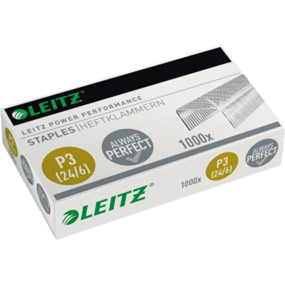Leitz Heftklammer 55700000 24/6 30Bl. verzinkt 1.000 St./Pack. Leitz Heftklammer 55700000 24/6 30Bl. verzinkt 1.000 St./Pack.