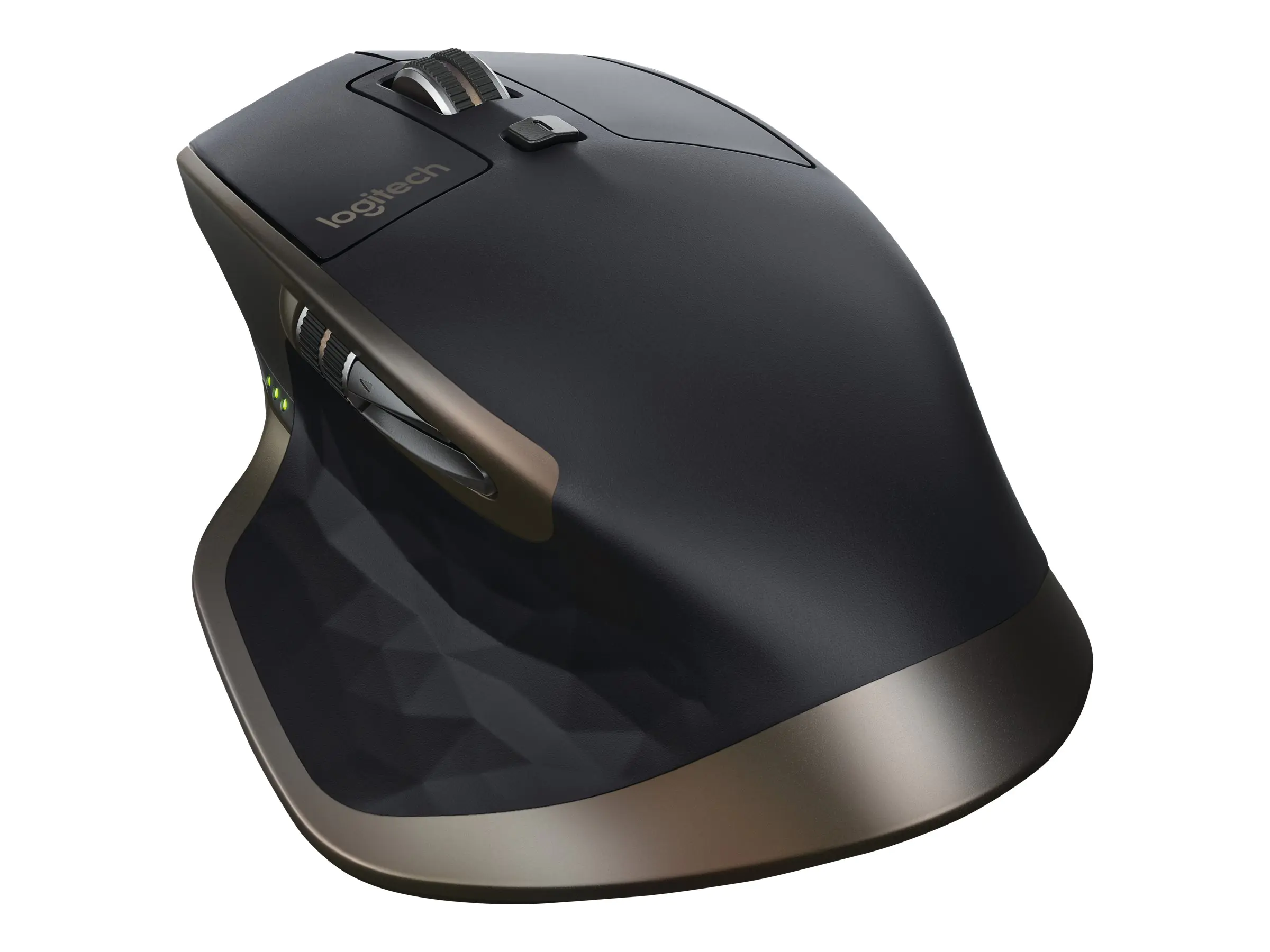 Logitech MX Master - Maus - Laser - 5 Tasten - kabellos - 2.4 GHz, Bluetooth - kabelloser Empfänger (USB) 910-005213