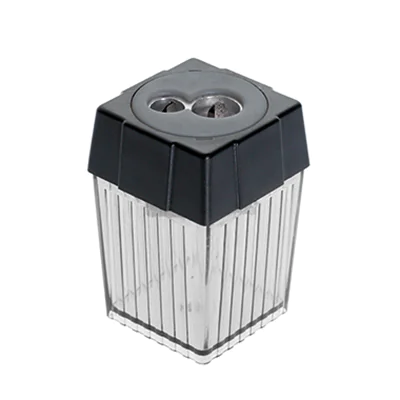 ALCO Doppelspitzdose 3015-11 quadratisch schwarz rauch ALCO Doppelspitzdose 3015-11 quadratisch schwarz rauch