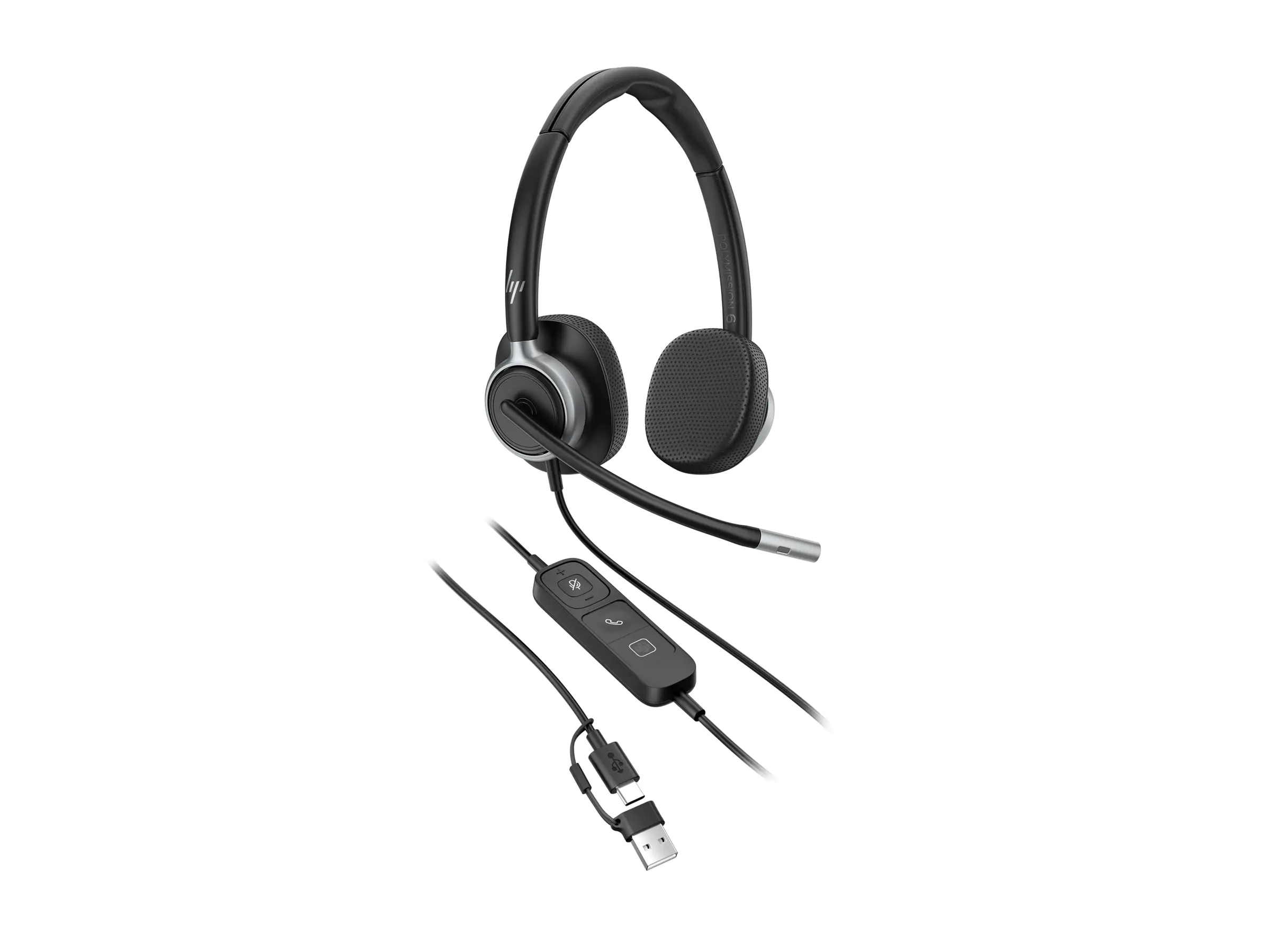 Poly HP Poly Mission 625 - Mission 600 Series - Headset C01C6AA