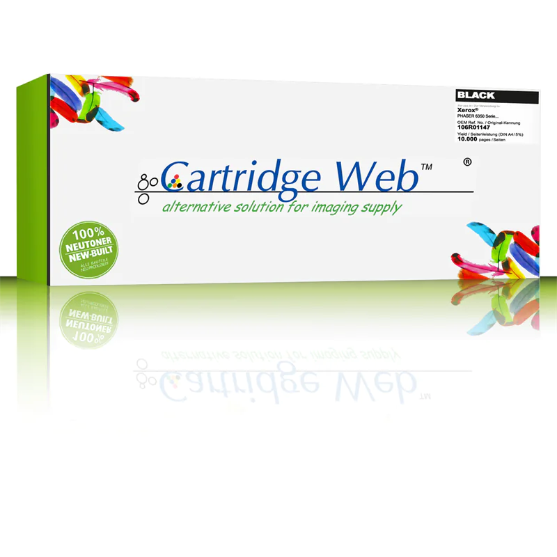 CartridgeWeb Toner kompatibel zu Xerox 106R01147 schwarz 10.000 Seiten
