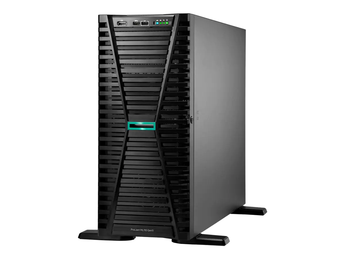 HPE ProLiant ML110 Gen11 - Server - Tower - 4.5U - 1-Weg - 1 x Xeon Bronze 3508U / 2.1 GHz - RAM 32 GB - SATA - Hot-Swap 8.9 cm (3.5") Schacht/Schächte - HDD 2 x 2 TB - 1GbE - Monitor: keiner - Smart Choice HPE ProLiant ML110 Gen11 - Server - Tower - 4.5U - 1-Weg - 1 x Xeon Bronze 3508U / 2.1 GHz - RAM 32 GB - SATA - Hot-Swap 8.9 cm (3.5") Schacht/Schächte - HDD 2 x 2 TB - 1GbE - Monitor: keiner - Smart Choice