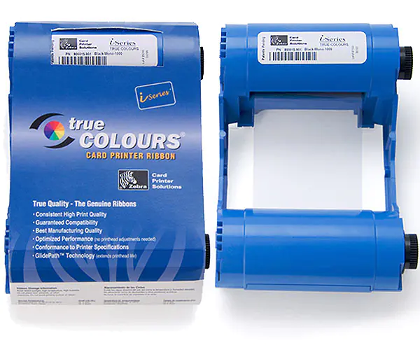 Zebra TrueColours i Series Eco Cartridge - Schwarz/monochrom - Farbbandkassette - für Zebra P100i, P110i, P110i QuikCard ID Solution, P110m, P120i, P120i QuikCard ID Solution Zebra TrueColours i Series Eco Cartridge - Schwarz/monochrom - Farbbandkassette - für Zebra P100i, P110i, P110i QuikCard ID Solution, P110m, P120i, P120i QuikCard ID Solution