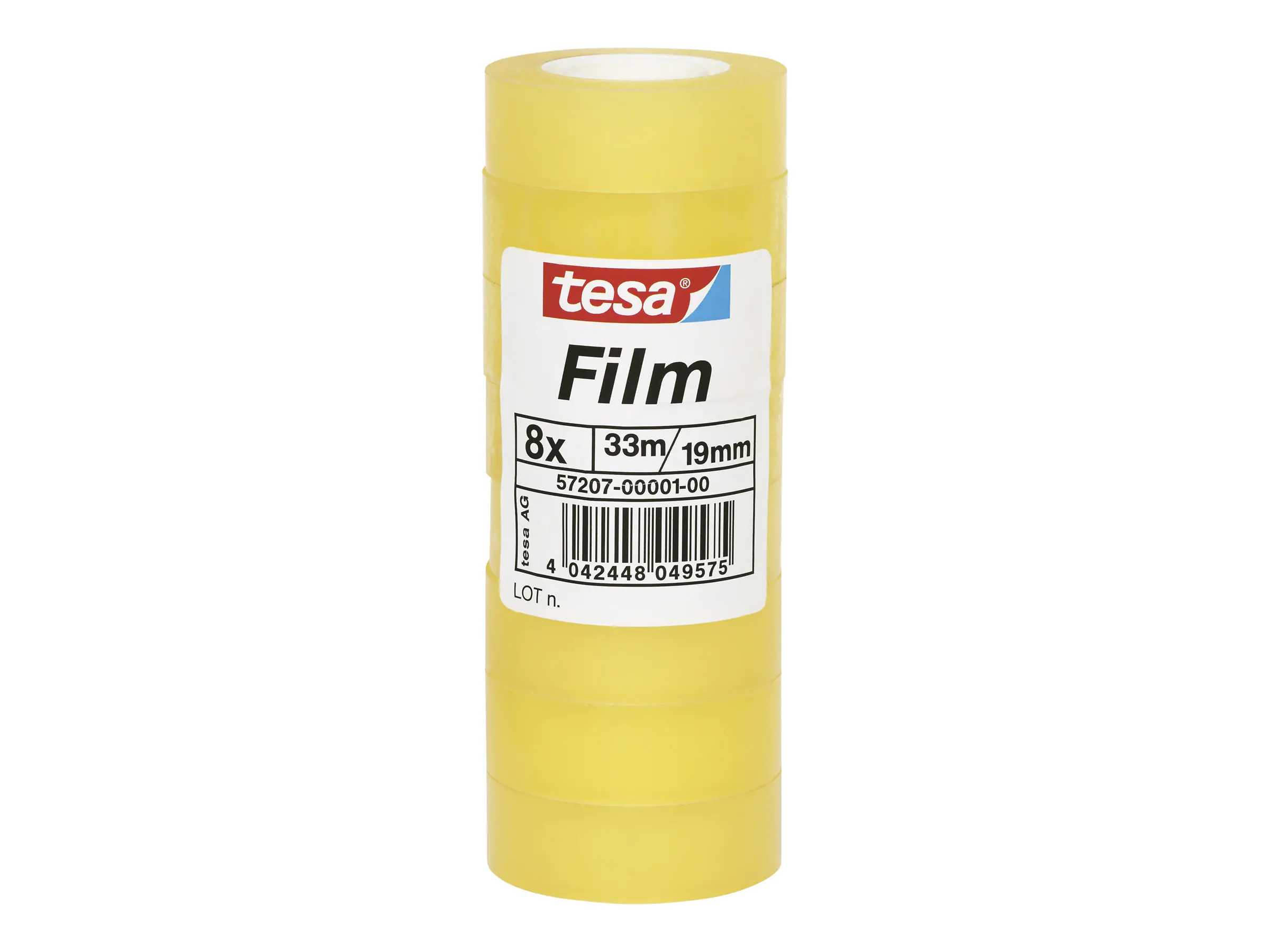 tesa Klebefilm 57207-00001 19mmx33m 8 St./Pack.
