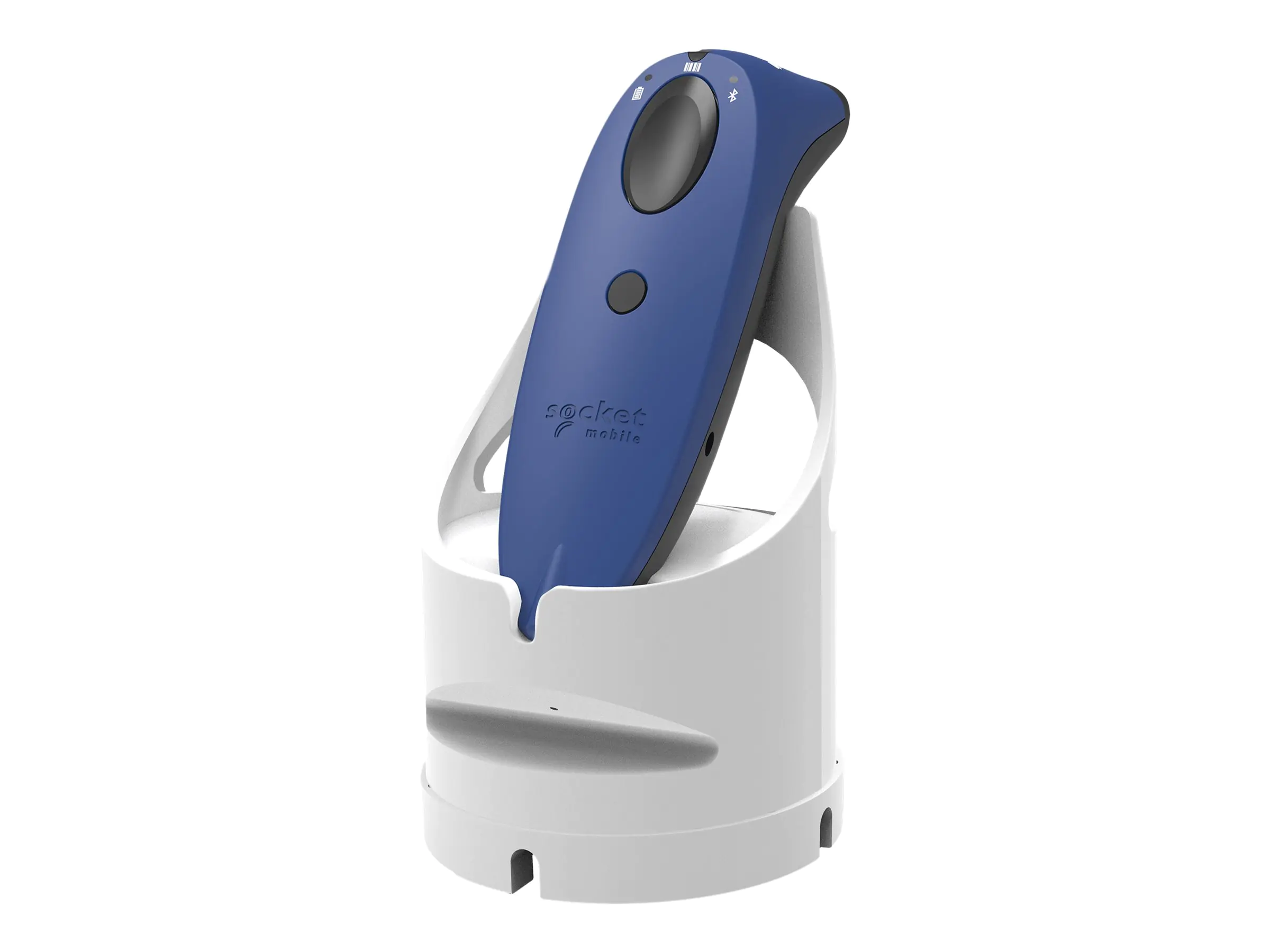 SocketScan S740 - 700 Series - mit Ladeanschluss (weiß) - Barcode-Scanner - tragbar - 2D-Imager - decodiert - Bluetooth 2.1 EDR