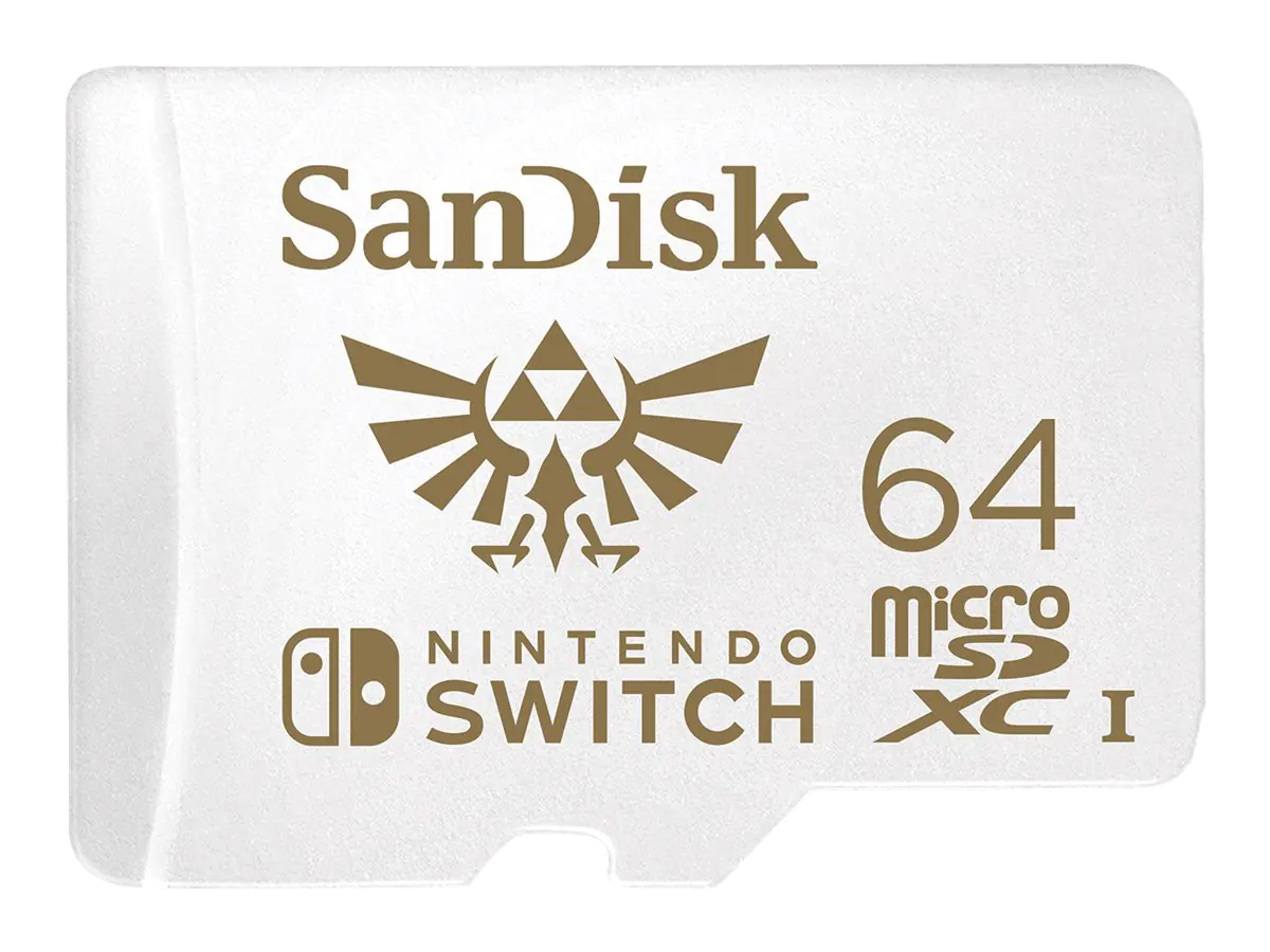 SanDisk Nintendo Switch - Flash-Speicherkarte - 64 GB - UHS-I U3 - microSDXC UHS-I - für Nintendo Switch