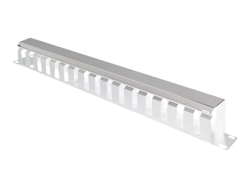 VALUE - Kabelmanagement - Vorderseite - Hellgrau, RAL 7035 - 1U - 48.3 cm (19")