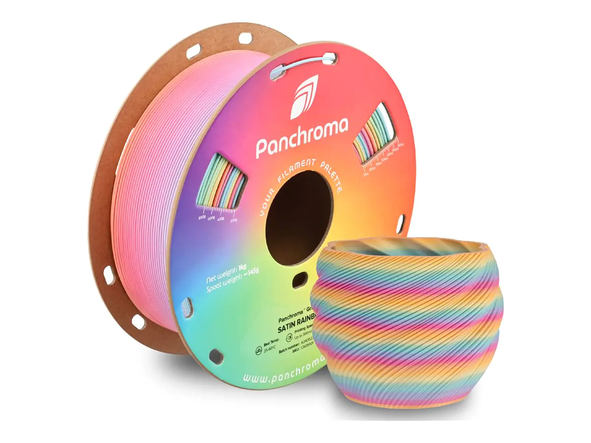 Polymaker Panchroma PLA Filament Gradient Rainbows 1.75 mm 1 kg