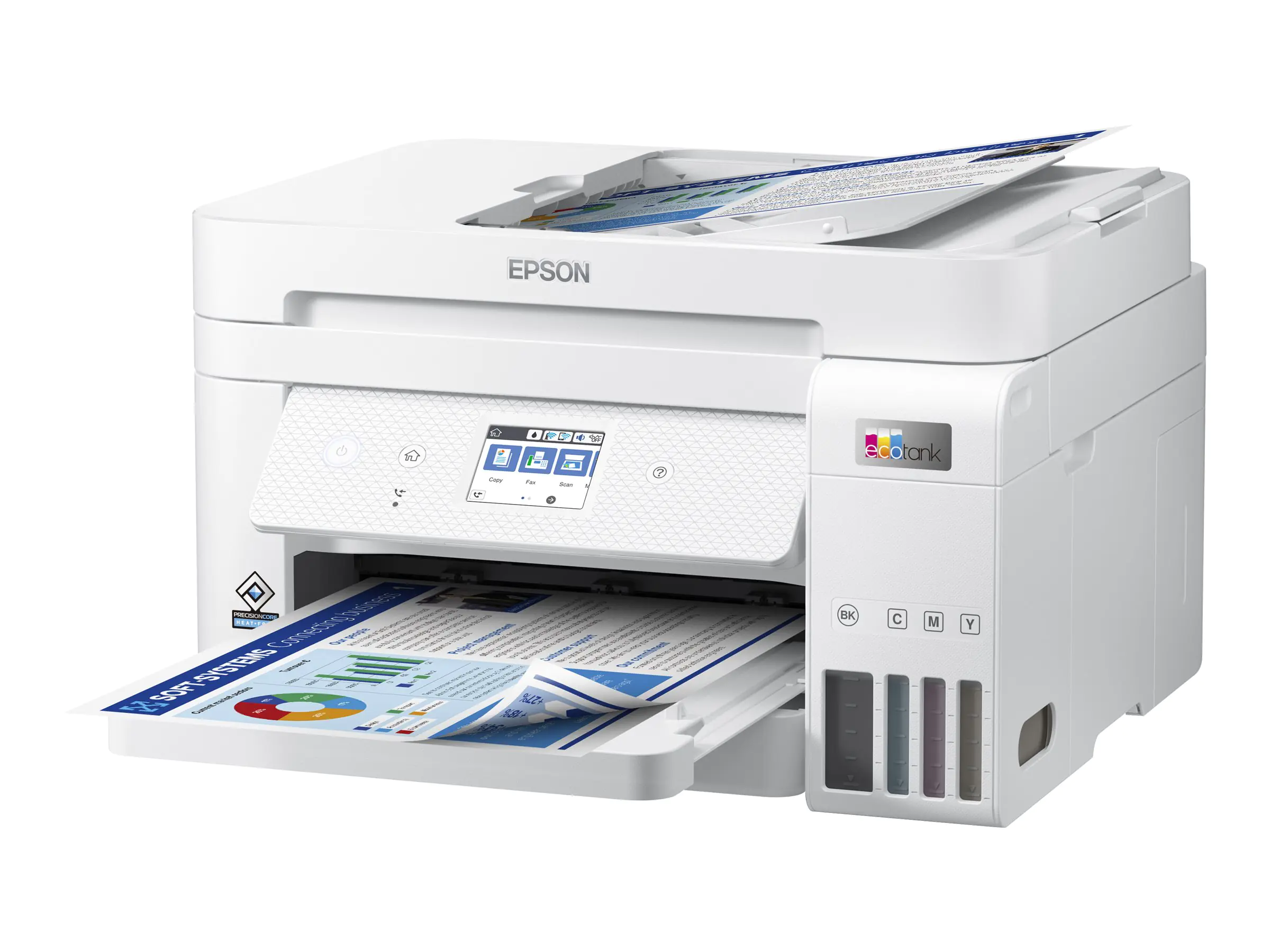 Epson EcoTank ET-4856 - Multifunktionsdrucker - Farbe - Tintenstrahl - wiederbefüllbar - A4 (Medien) C11CJ60407