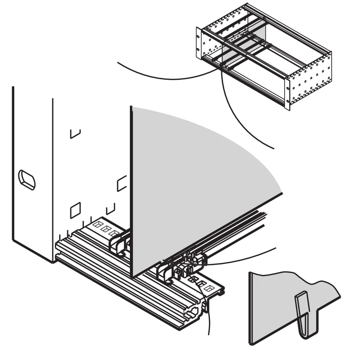 Intellinet Network Cabinet, Free Standing (Standard), 32U, Usable Depth 123 to 573mm/Width 503mm, Black, Assembled, Max 1500kg, Server Rack, IP20 rated, 19", Steel, Multi-Point Door Lock, One Lock Per Side Panel, Three Year Warranty - Schrank Netzwerkschr