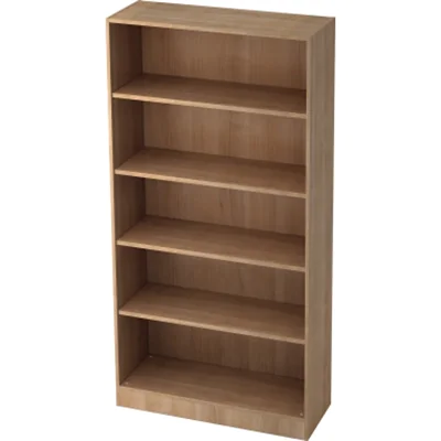 Hammerbacher Regal Solid V6400/N 5OH 100x40x200,4cm nußbaum