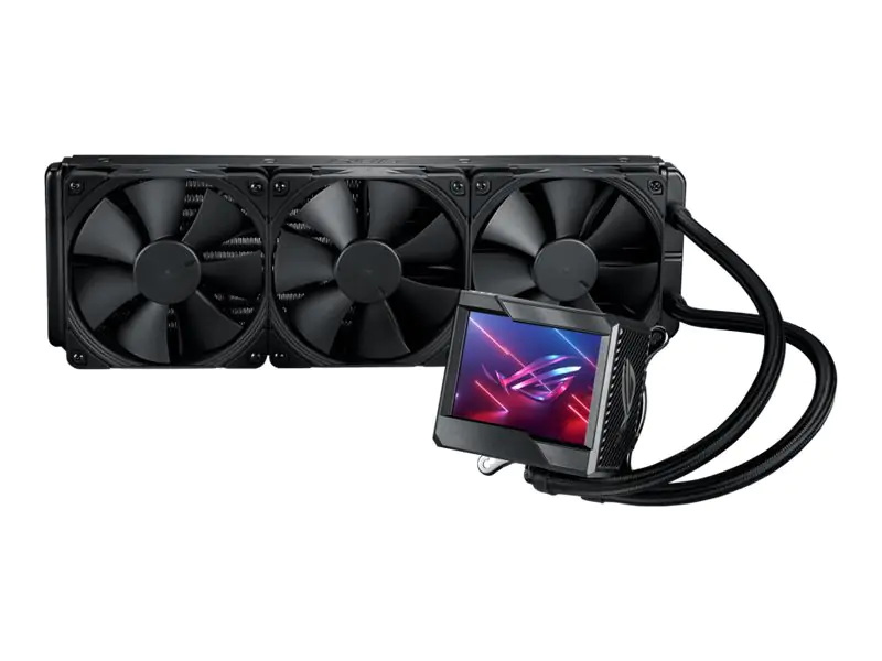 ASUS ROG Ryujin II 360 - Prozessor-Flüssigkeitskühlsystem - (für: LGA2011, LGA2011-3, AM4, LGA2066, TR4, LGA1200, LGA1700, AM5, LGA115x Socket) - Aluminium - 120 mm