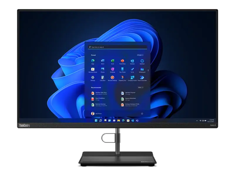 Lenovo ThinkCentre neo 30a 27 Gen 4 12JV - All-in-One (Komplettlösung) - mit Monitorständer - Core i7 13620H / 2.4 GHz - RAM 16 GB - SSD 512 GB - TCG Opal Encryption 2, NVMe - UHD Graphics - 1GbE - WLAN: 802.11a/b/g/n/ac/ax, Bluetooth 5.1 - Win 11 Pro - M
