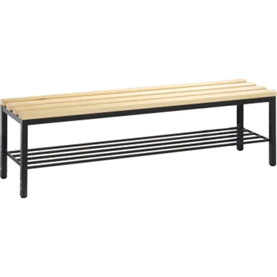 C P Garderobenbank mit Schuhrost Basic 8051-010 S10001 buche Holz 8051010S10001