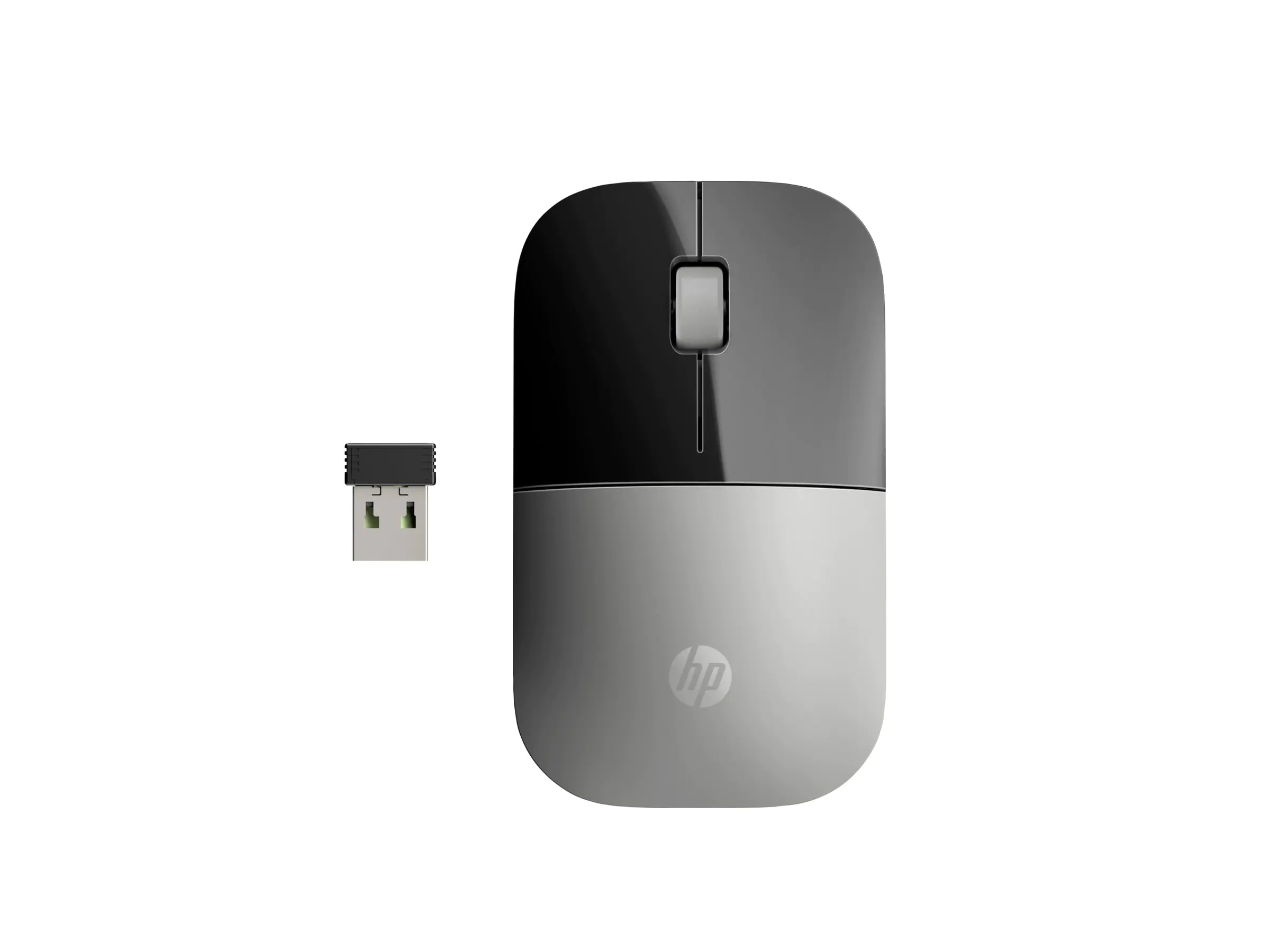 HP Z3700 - Maus - kabellos - 2.4 GHz - kabelloser Empfänger (USB) X7Q44AA#ABB
