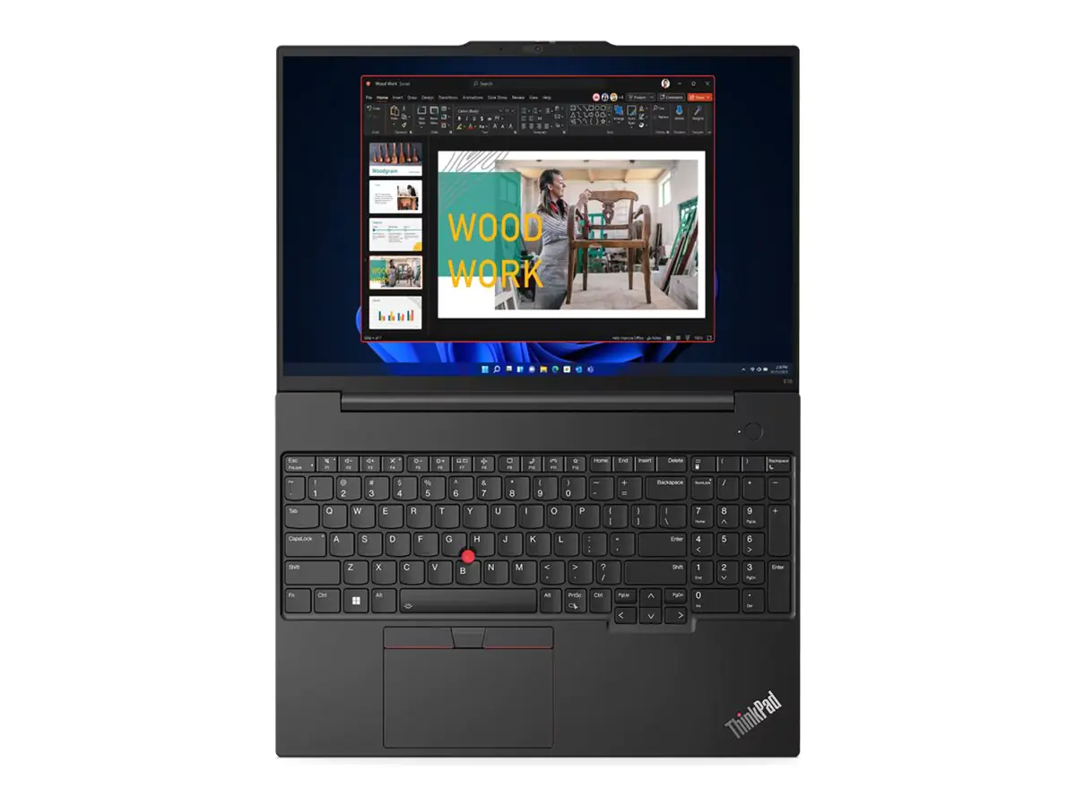 Lenovo ThinkPad E16 Gen 1 21JN - 180° -Scharnierdesign - Intel Core i5 1335U / 1.3 GHz