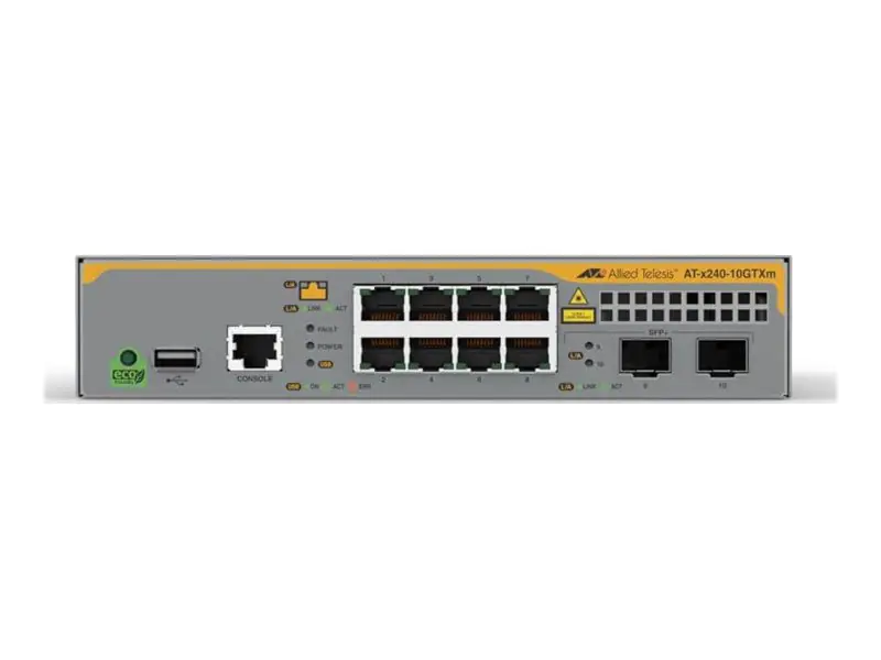 Allied Telesis AT x240-10GTXm - Switch - L3 AT-X240-10GTXM-50