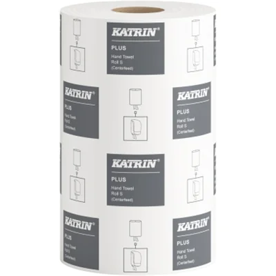 Katrin Handtuchrolle Plus 20,5 cm x 100 m (B x L) hochweiß 12 Rl./Pack. Katrin Handtuchrolle Plus 20,5 cm x 100 m (B x L) hochweiß 12 Rl./Pack.