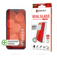 DISPLEX Real Glass - Schutzhülle für Mobiltelefon - inklusive Displayschutzglas - für Apple iPhone 14 DISPLEX Real Glass - Schutzhülle für Mobiltelefon - inklusive Displayschutzglas - für Apple iPhone 14