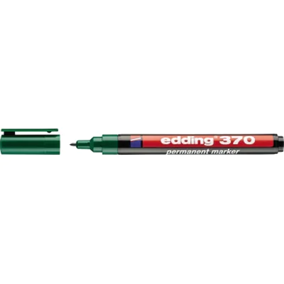 edding Permanentmarker 370 4-370004 1mm Rundspitze nachfüllbar grün edding Permanentmarker 370 4-370004 1mm Rundspitze nachfüllbar grün