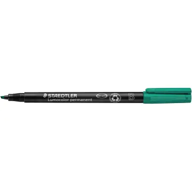 STAEDTLER Folienstift Lumocolor 314-5 1-2,5mm permanent grün STAEDTLER Folienstift Lumocolor 314-5 1-2,5mm permanent grün