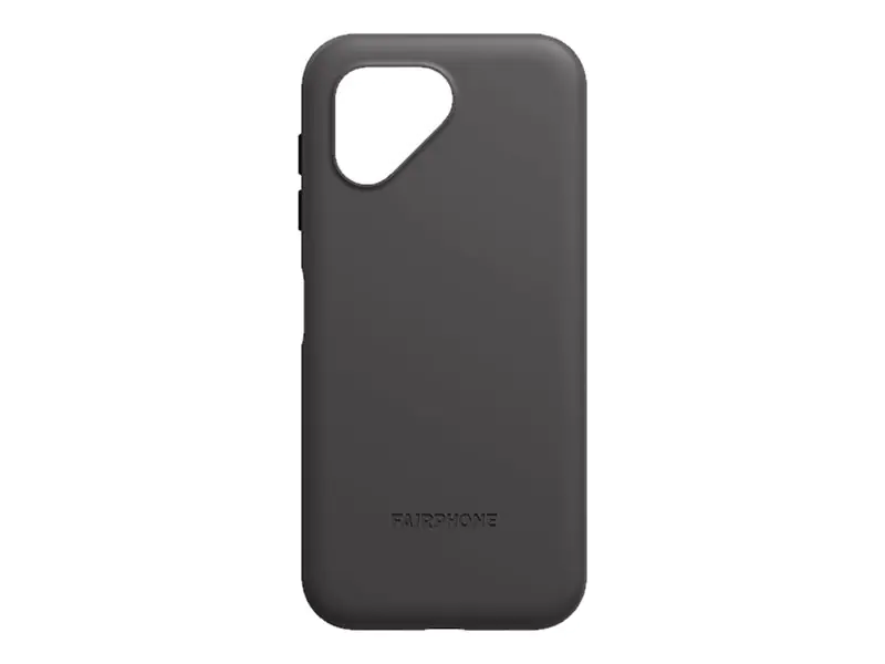 Fairphone - Hintere Abdeckung für Mobiltelefon - Thermoplastisches Polyurethan (TPU) - mattschwarz - für Fairphone 5 Fairphone - Hintere Abdeckung für Mobiltelefon - Thermoplastisches Polyurethan (TPU) - mattschwarz - für Fairphone 5