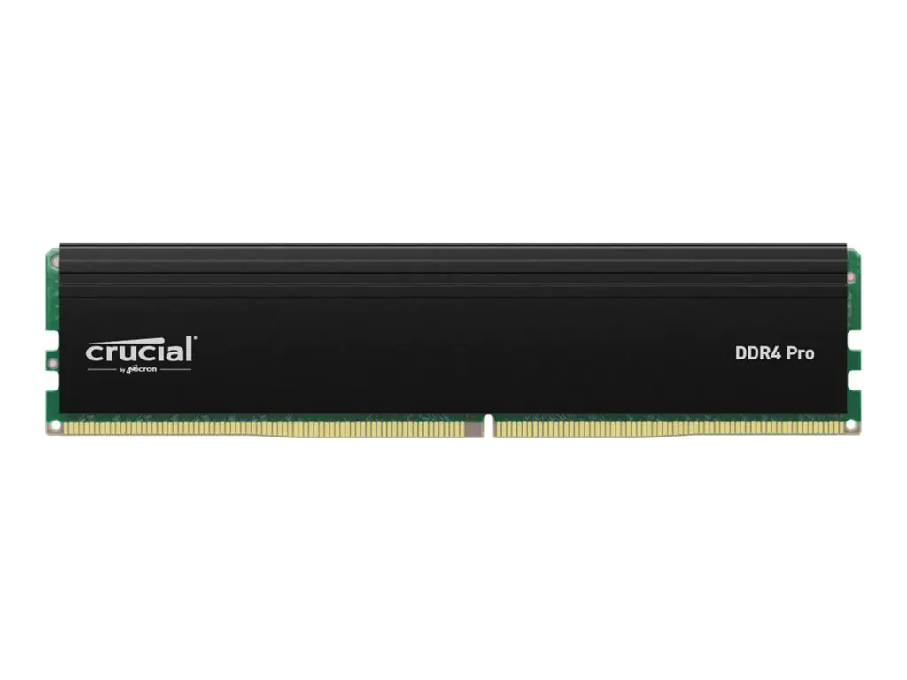 Crucial Pro - DDR4 - Modul - 16 GB - DIMM 288-PIN Low Profile - 3200 MHz / PC4-25600 - CL22 - 1.2 V - ungepuffert - non-ECC - Satin Black Crucial Pro - DDR4 - Modul - 16 GB - DIMM 288-PIN Low Profile - 3200 MHz / PC4-25600 - CL22 - 1.2 V - ungepuffert - non-ECC - Satin Black