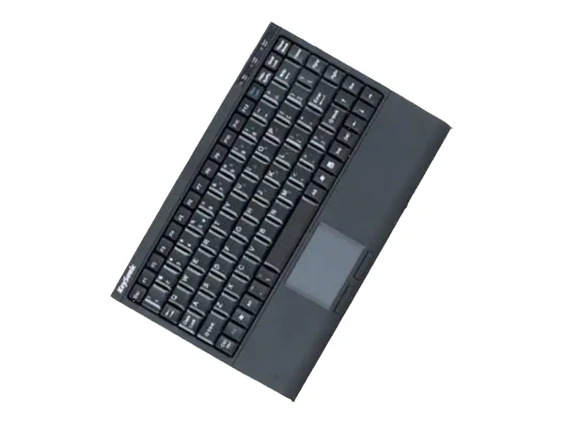 KeySonic ICY BOX ACK-540U+, Mini, Kabelgebunden, USB, Membran Key Switch, Schwarz 12862