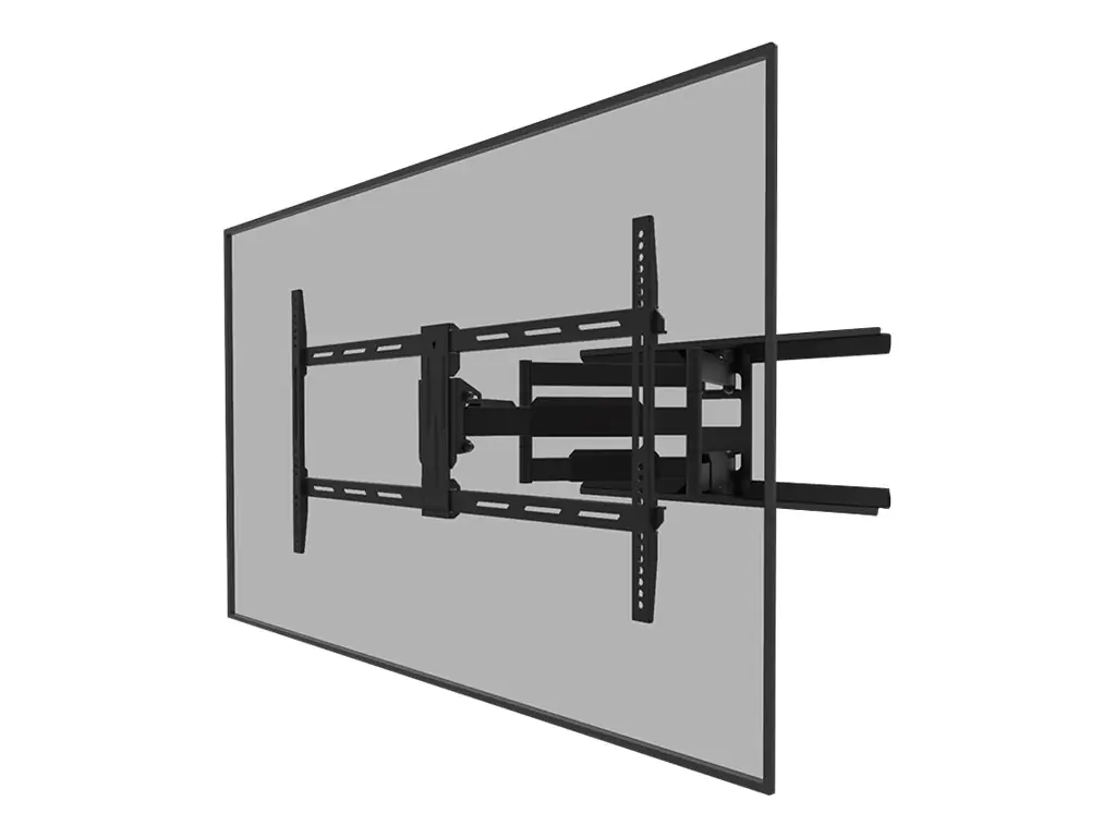Neomounts WL40-550BL18 - Befestigungskit (Wandmontage) - Voll beweglich - für TV - Schwarz - Bildschirmgröße: 109.2-190.5 cm (43"-75")