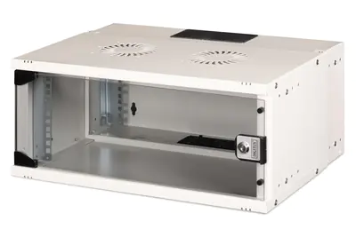 DIGITUS Wandgehäuse SOHO PRO - 483 mm (19") - 540x400 mm (BxT)