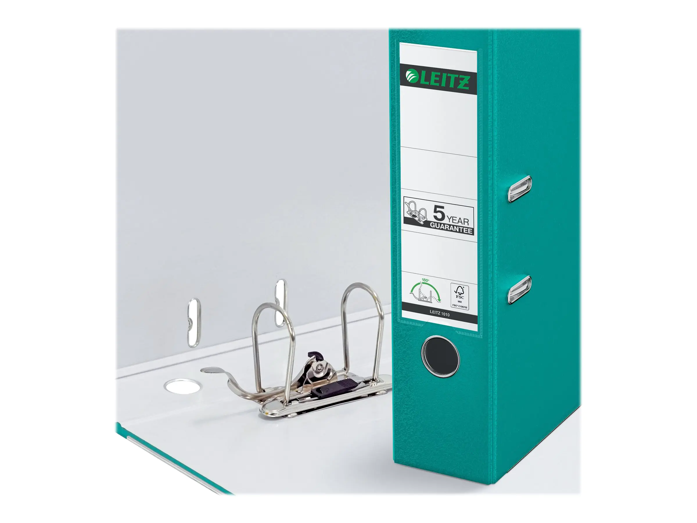 Esselte Leitz 180° - Aktenordner - Rückenbreite: 80 mm - für A4 (210 x 297 mm) 1010-50-52