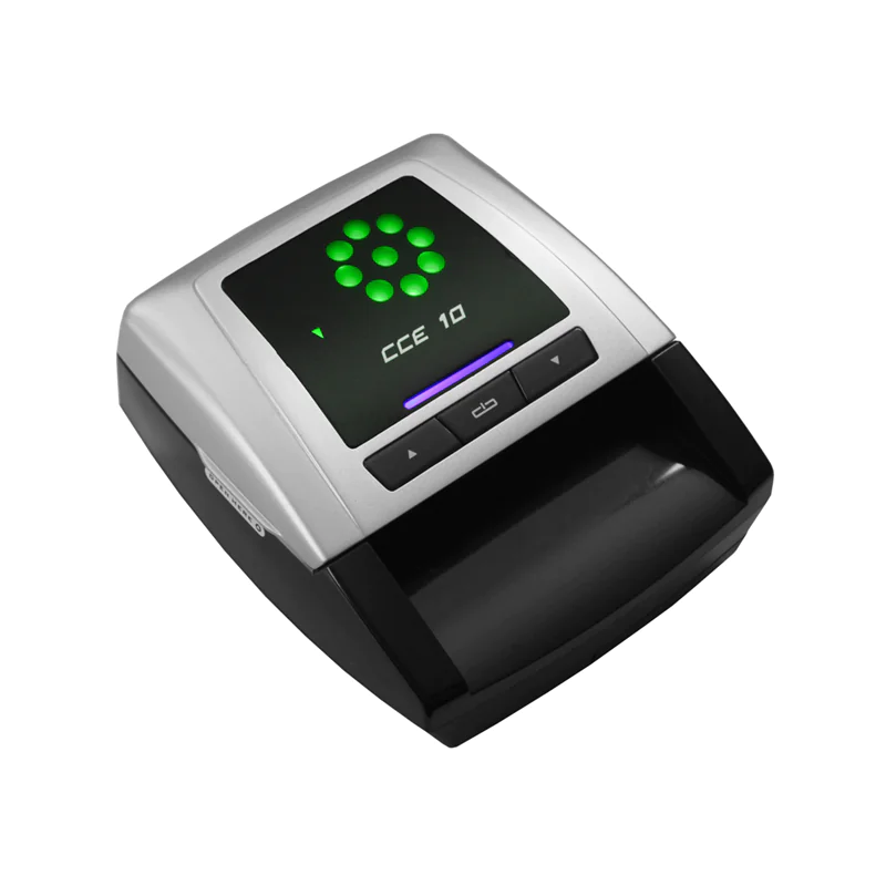 CCE 10 Elektronisches Banknotenprüfgerät mit LED-Lichtkreis AC000010